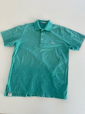Petter Millar Polo Shirt Size S Color Green Mint Grayhawk Golf Club Short Sleeve